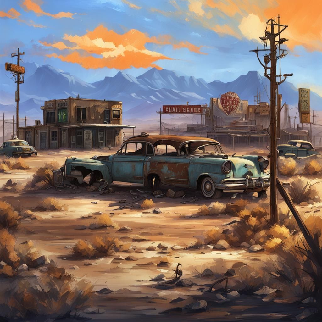 Fallout NV: Mojave Wasteland scenery #1