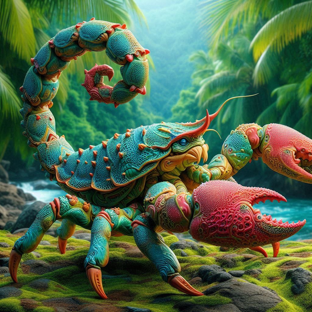 🌈 Le Crabe Arc-en-Ciel 🌈