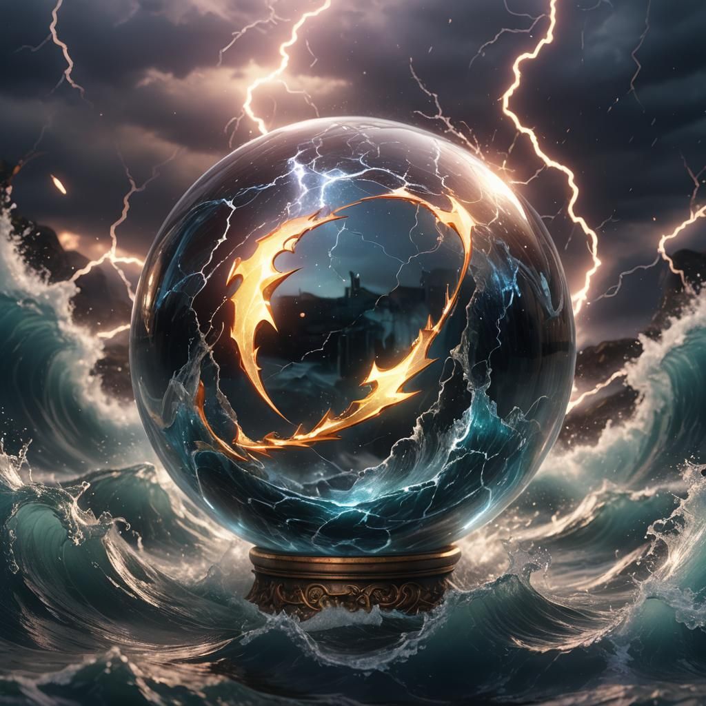 Lightning and Wave Orb