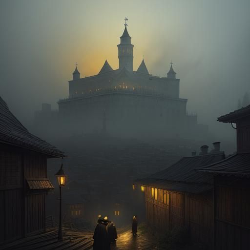 Torah Scholars in Jerusalem: Golden Illumination