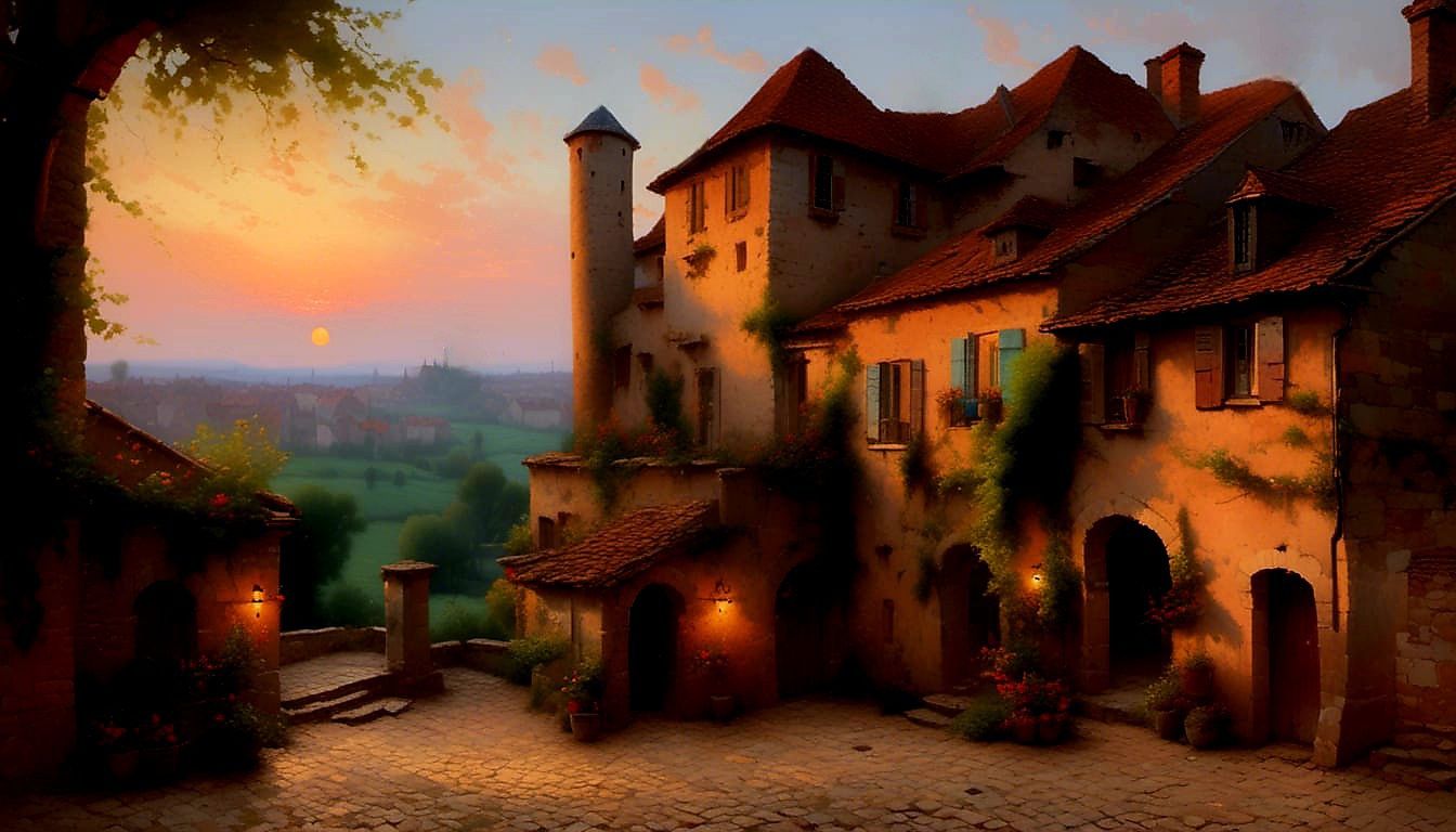 Quand pointent les couleurs du jour...