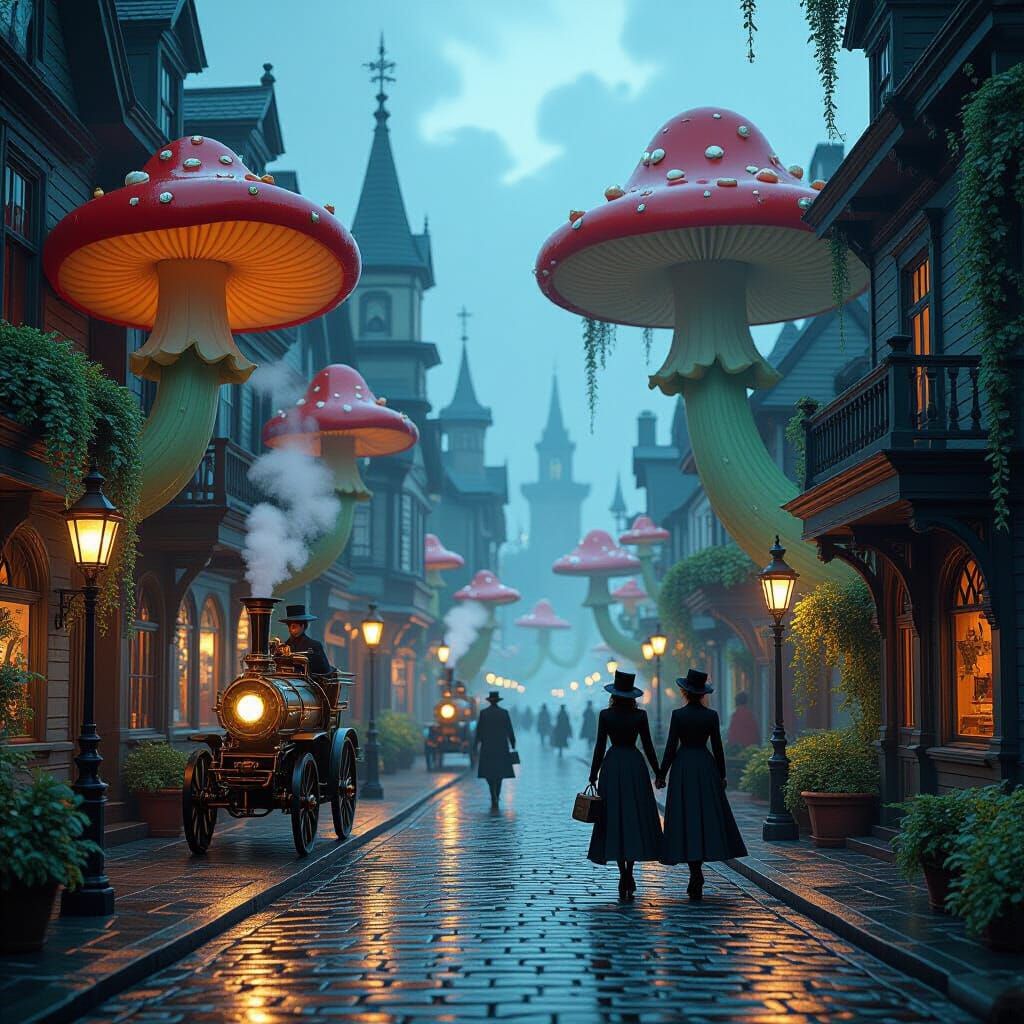 Victorian-era street scene - Start Image 2