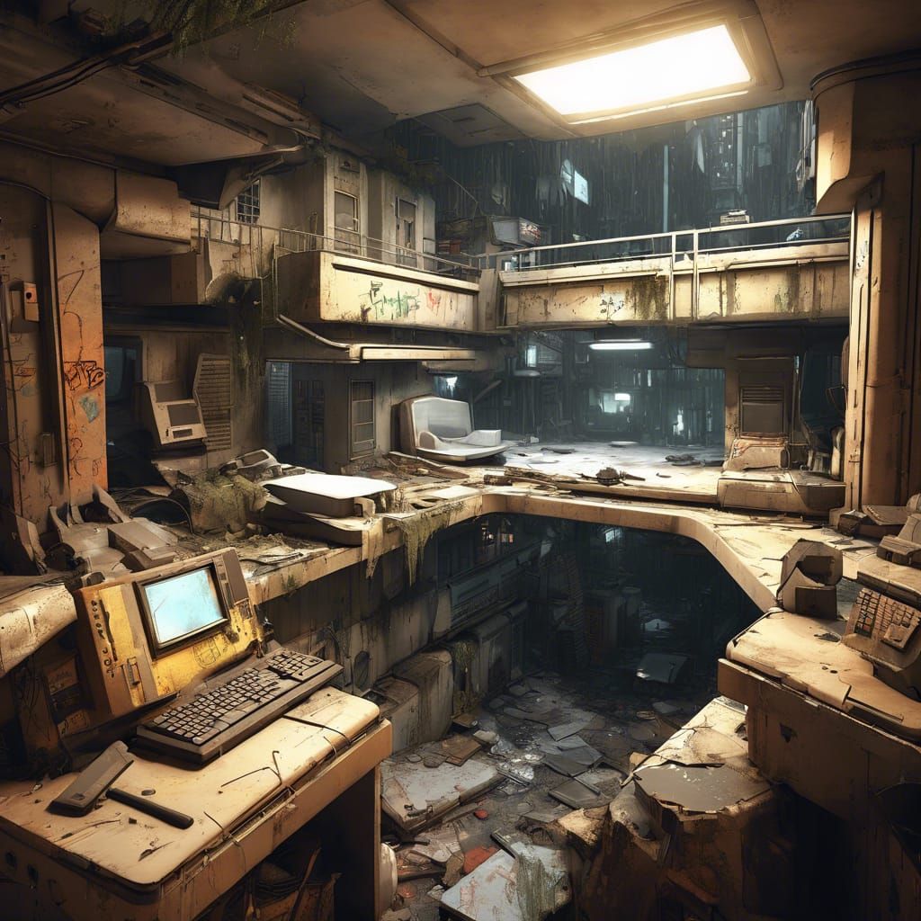 Rumination of Ruination 17 AI Generated Artwork NightCafe Creator