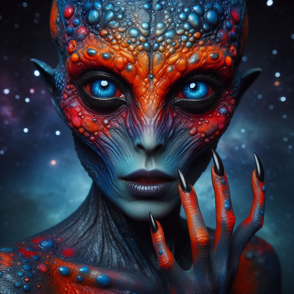 Portraits of a Serial Creator : She's Alien