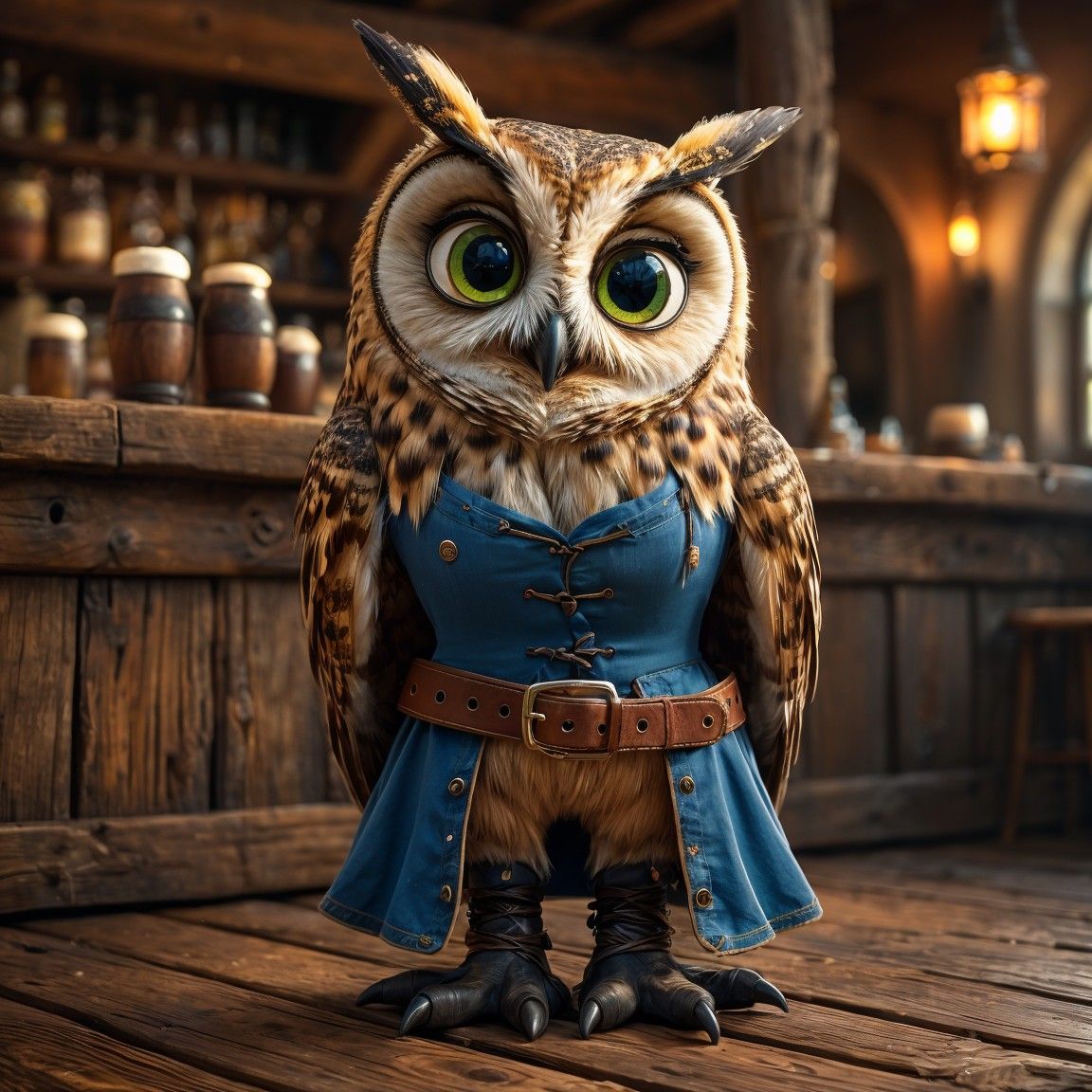 Babette The Owlin Girl