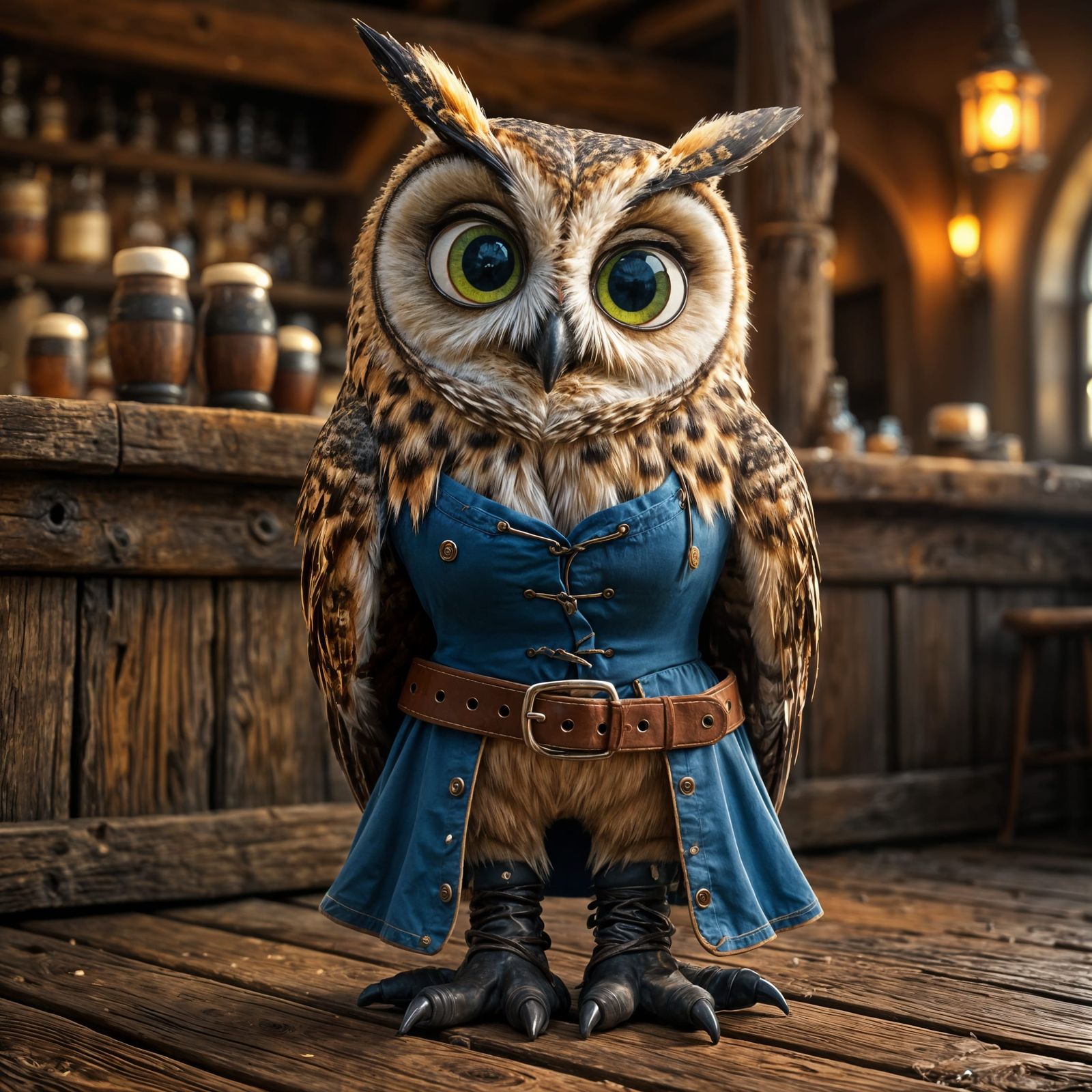 Babette The Owlin Girl