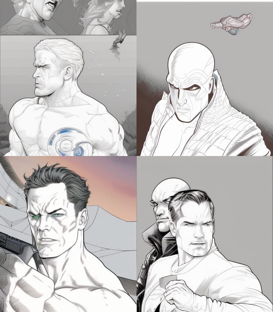 look ma I am a comic book character