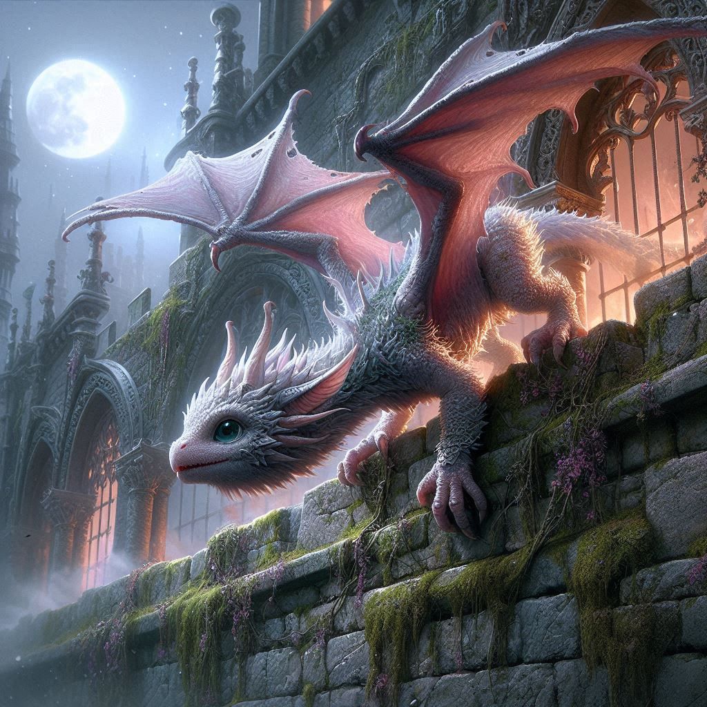 Baby Dragon  by @Superbear