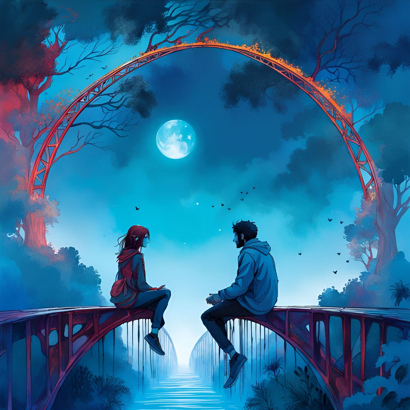 The bridge that brought us together...  by @Geri of the stars 