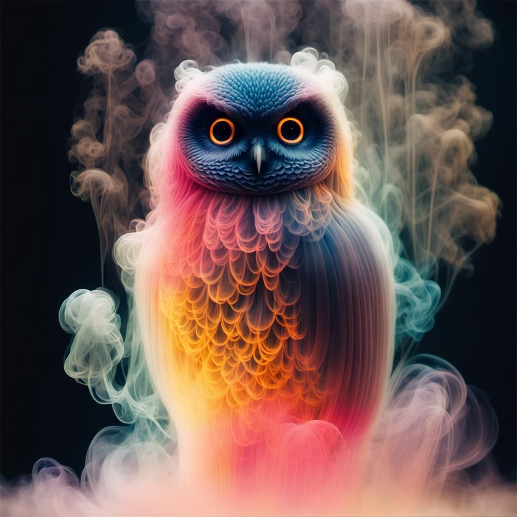 Daily Challenge #533 : Things Made of Smoke  by @Fibek