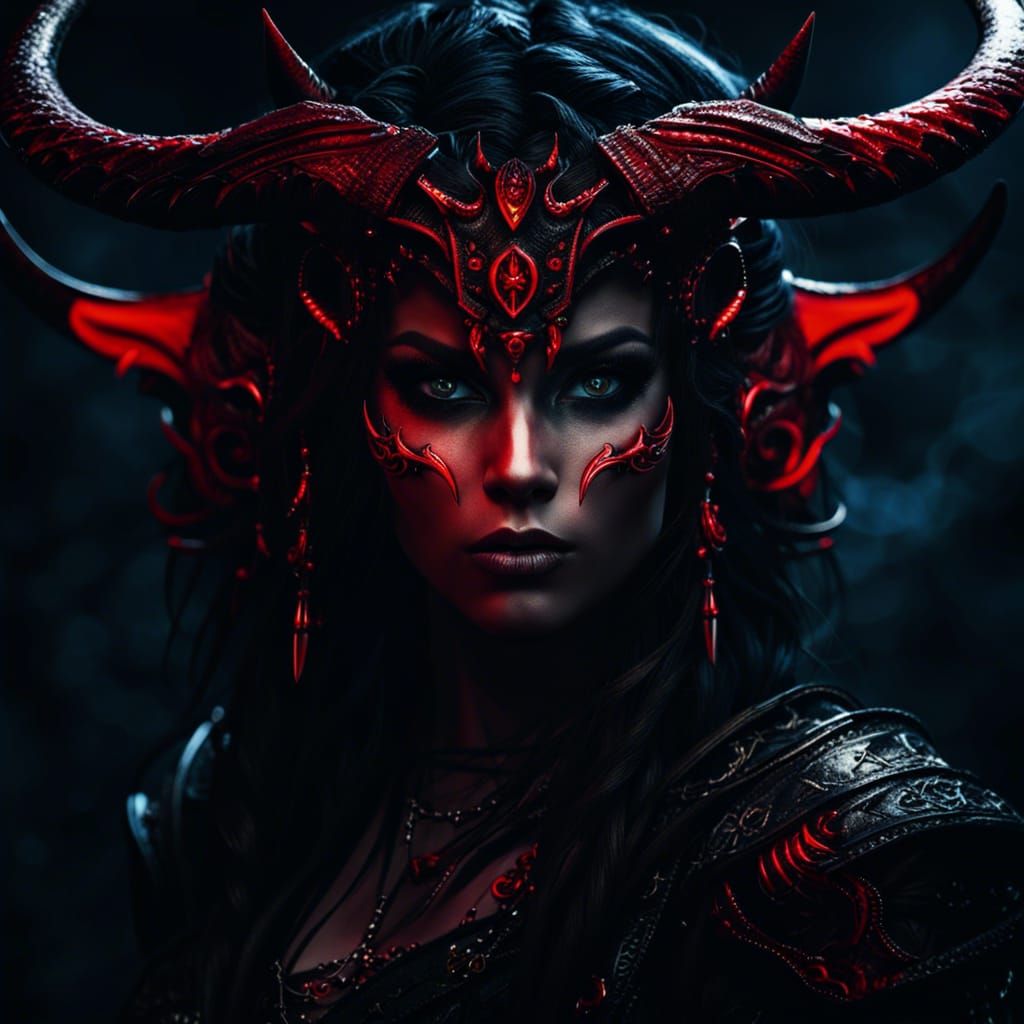 demoness - AI Generated Artwork - NightCafe Creator