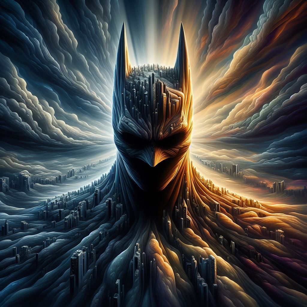 Batman's black mantle