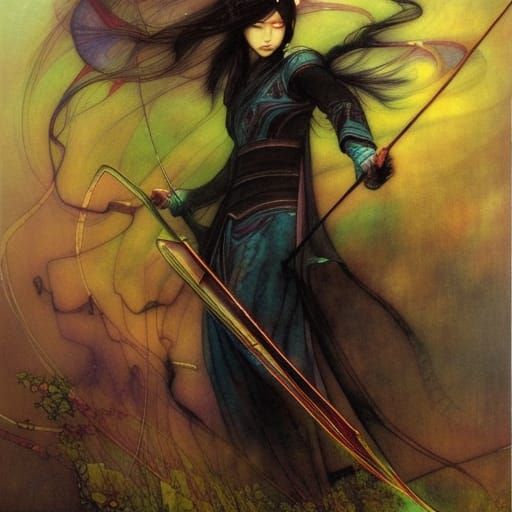 Wuxia Warrior  by @steamNeko