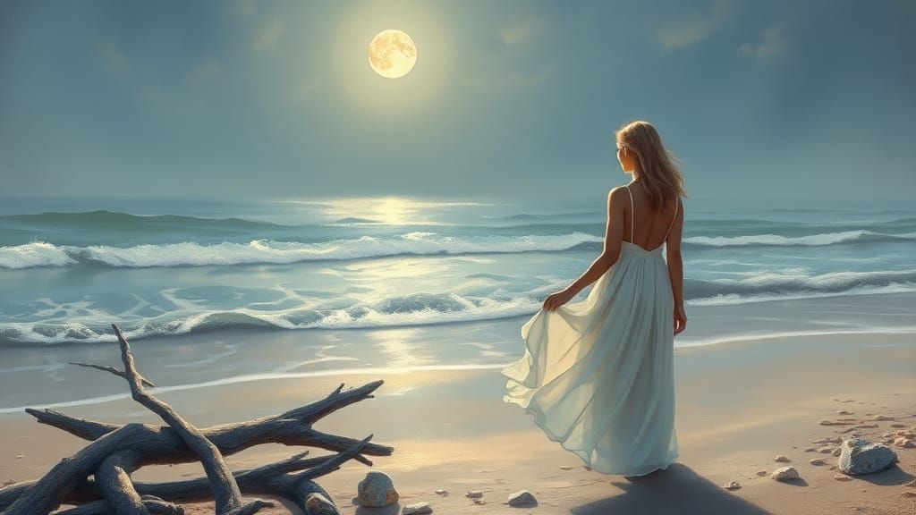 Moonlight Beach  by @3E