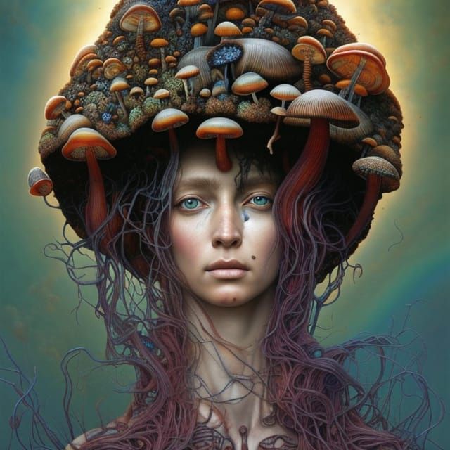 Fungi Girl 4153