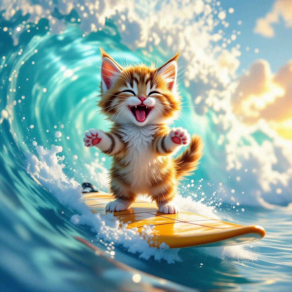 - Surfing is so funny!  by @Piboulou 