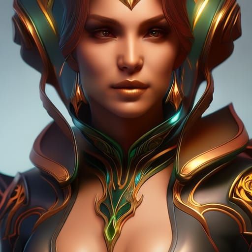 alien female, beautiful, 8k resolution concept art portrait ...