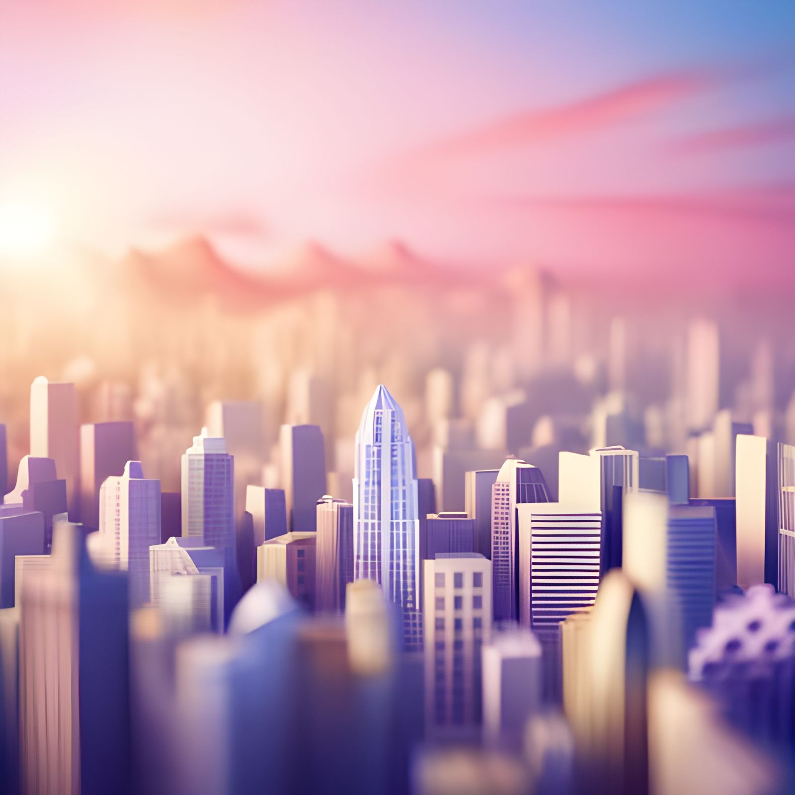 Paper city, stunning Origami paper folds papercraft, made of paper ...