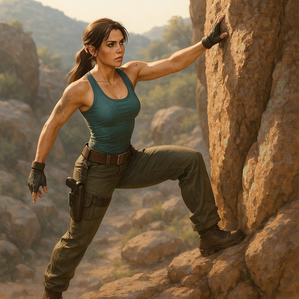 Lara's Cliffside Adventure