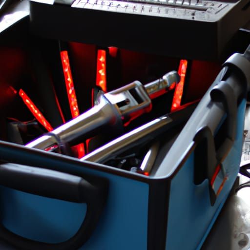 Plasma torch in the tool box