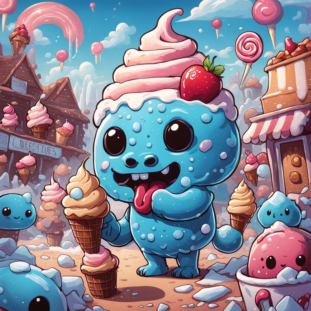 In a land of ice cream