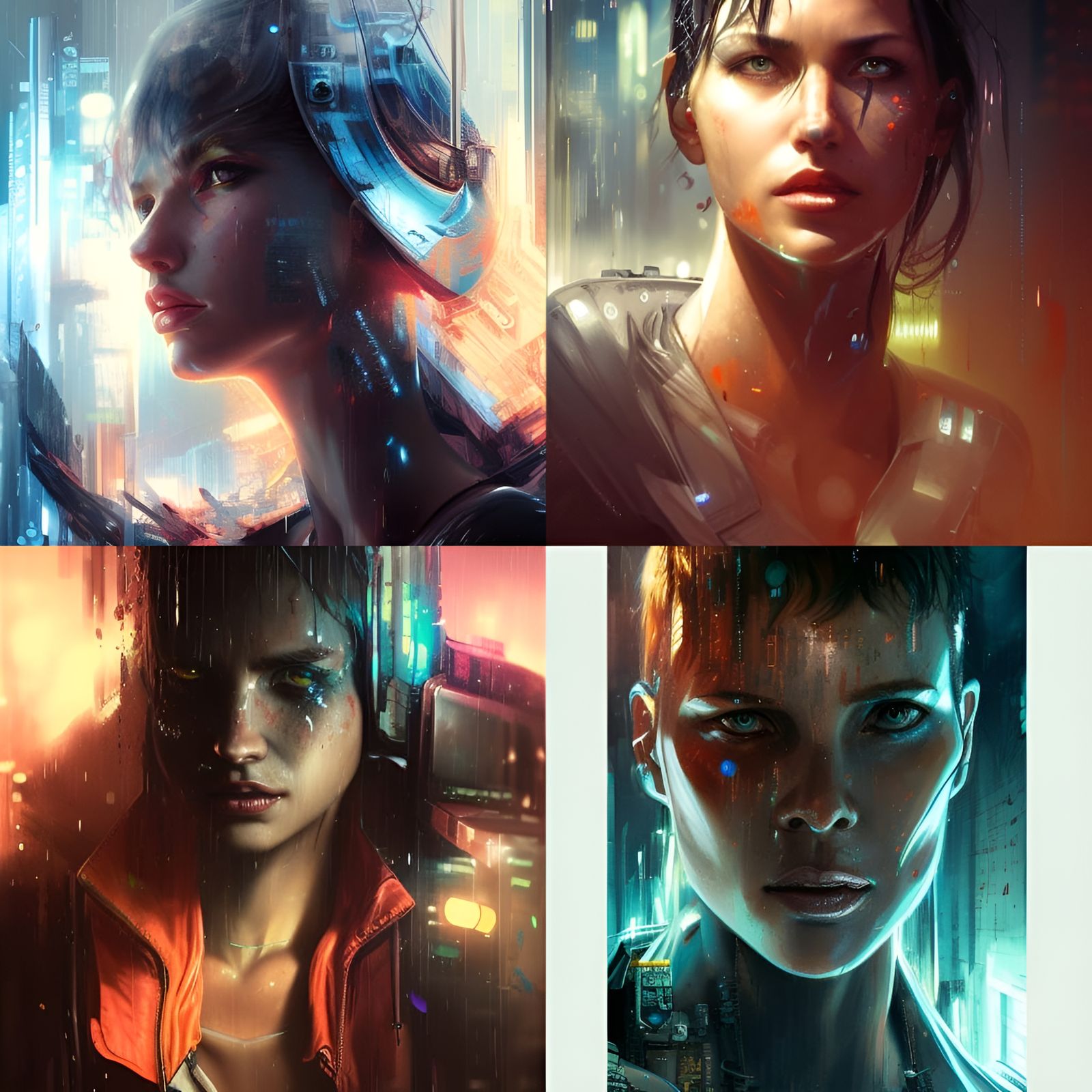 Replicants (Blade Runner) AI Generated Artwork NightCafe Creator