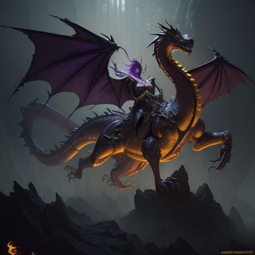 Golden Flying Dragon