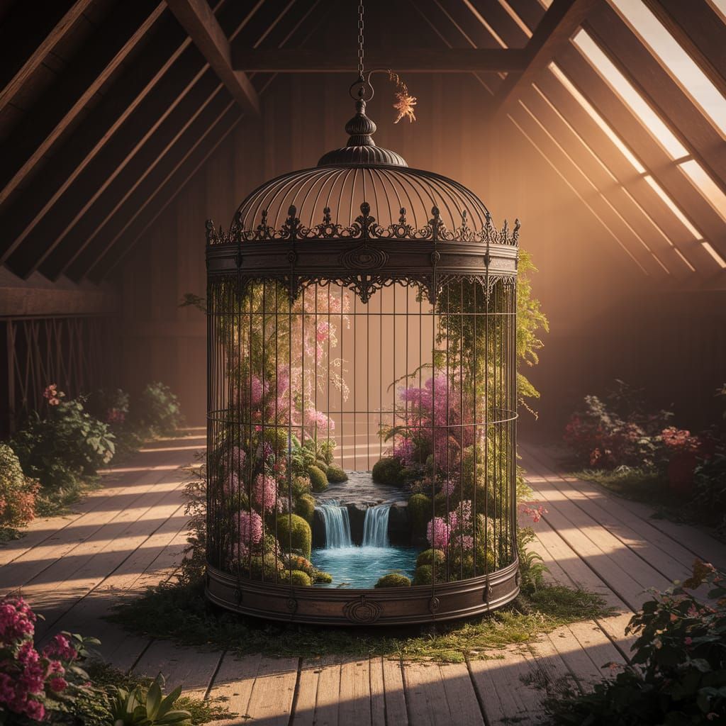 🐦birdcage 🐦  by @Jen Jay