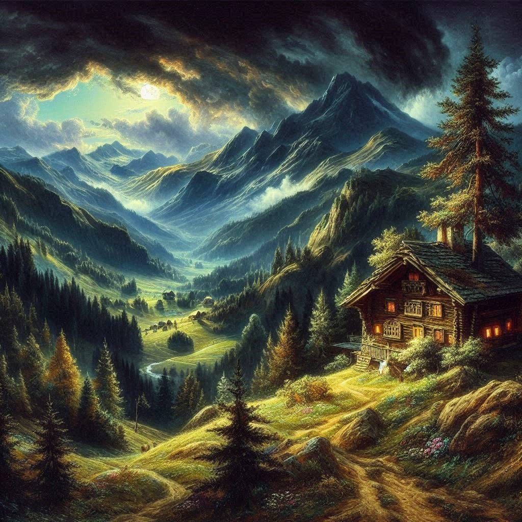 It was a dark and stormy night . . . .