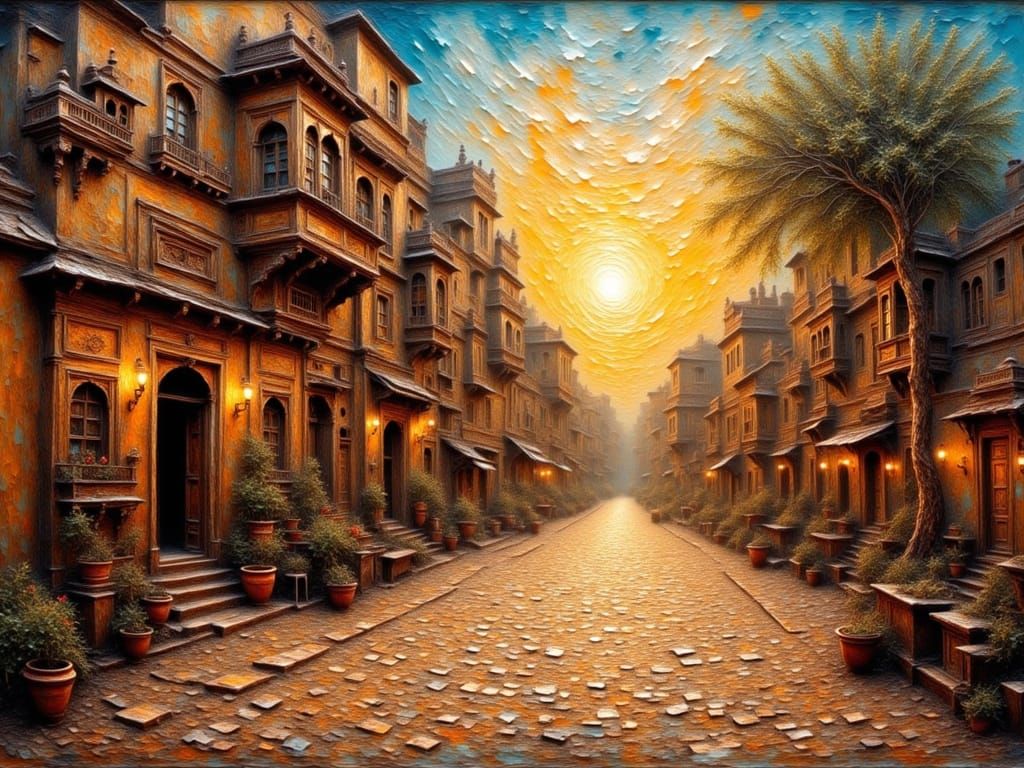 Testing New Lora  <lora:3D Impasto:1.0> <lora:Macabre Flux:1.0>