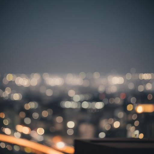 A Blurred Night Cityscape!
