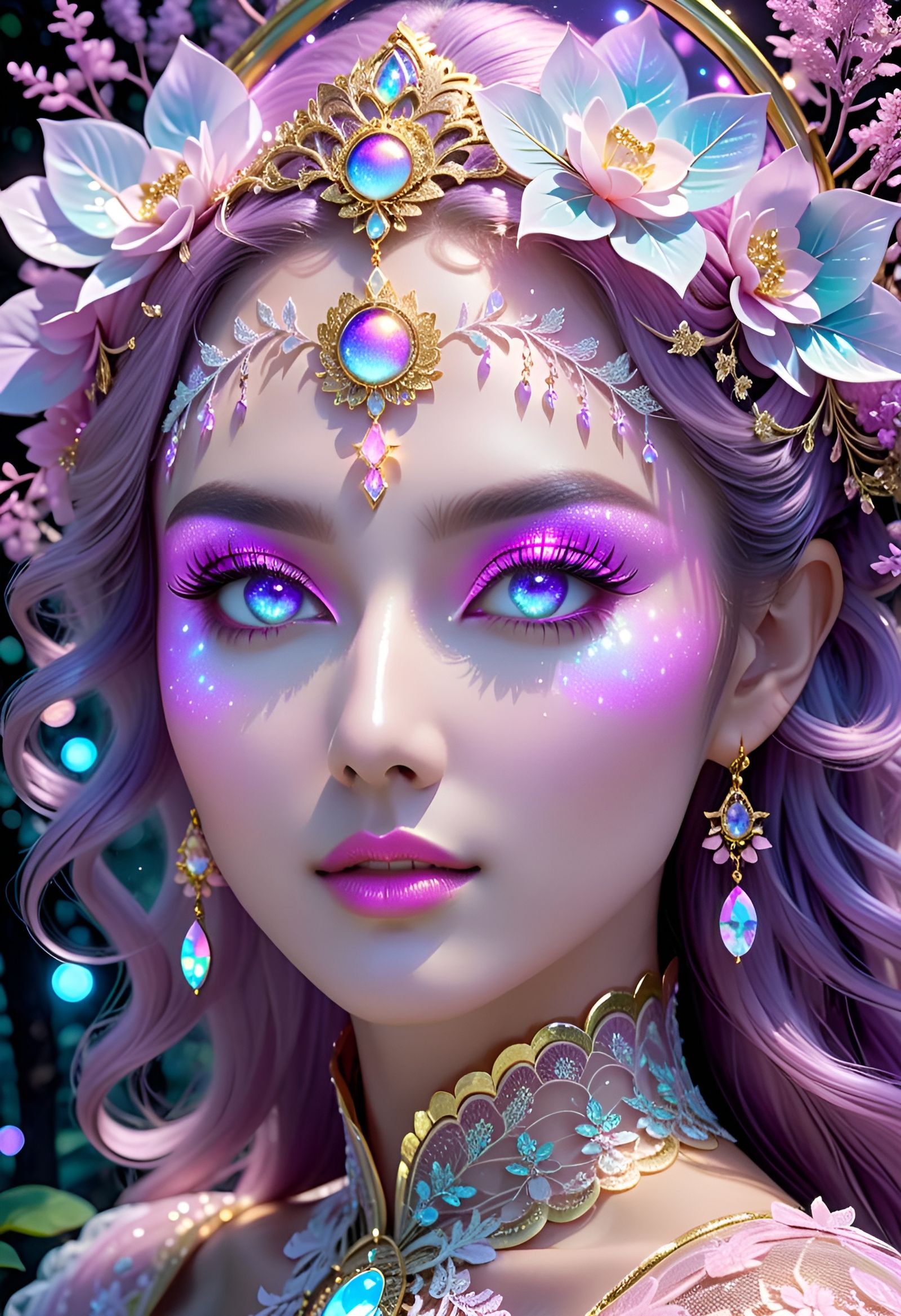 Pastel Goddess - AI Generated Artwork - NightCafe Creator