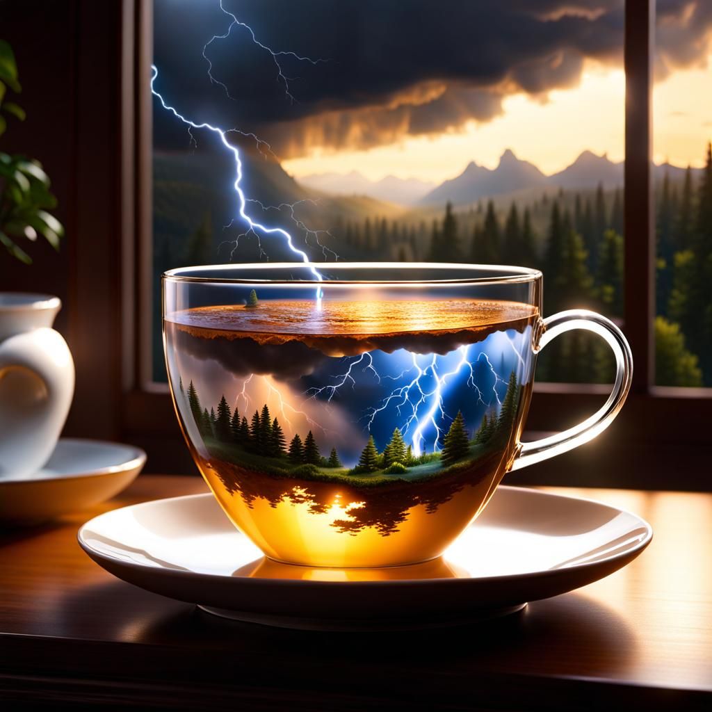 Storm in a teacup V2  by @T0RP3D0 2012