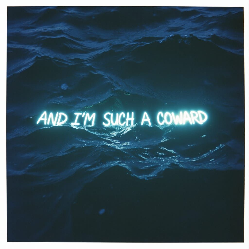 and I'm such a coward