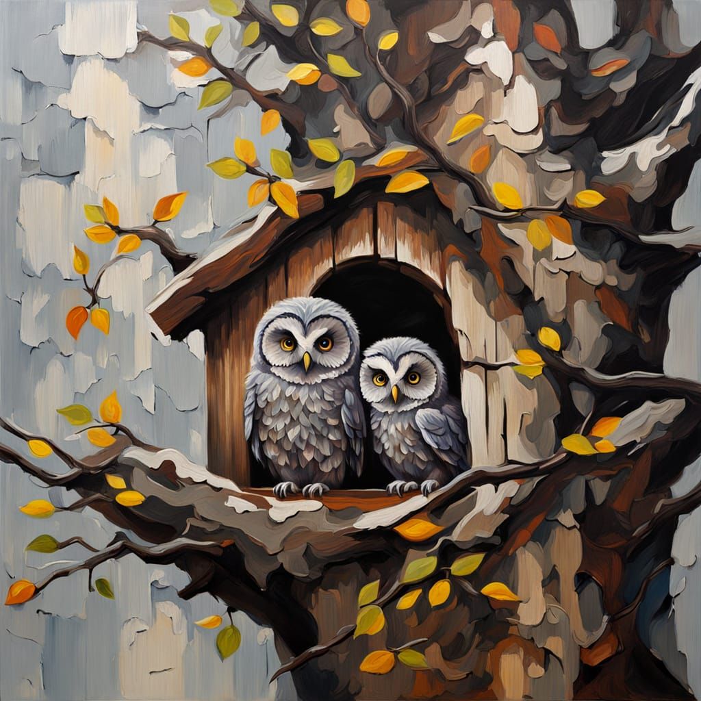 Owl House, in the Middle of Owl Street...  by @Doomblob
