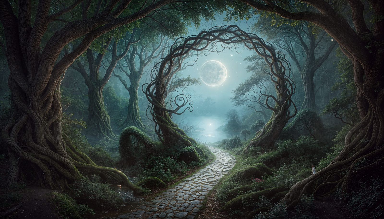 Path to the cresent moon