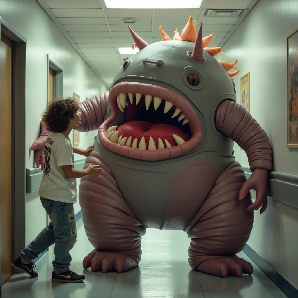 Look kid, sometimes the only way is "through" and not "aroun...