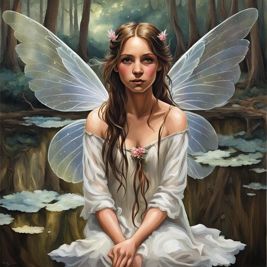  fairy with wings