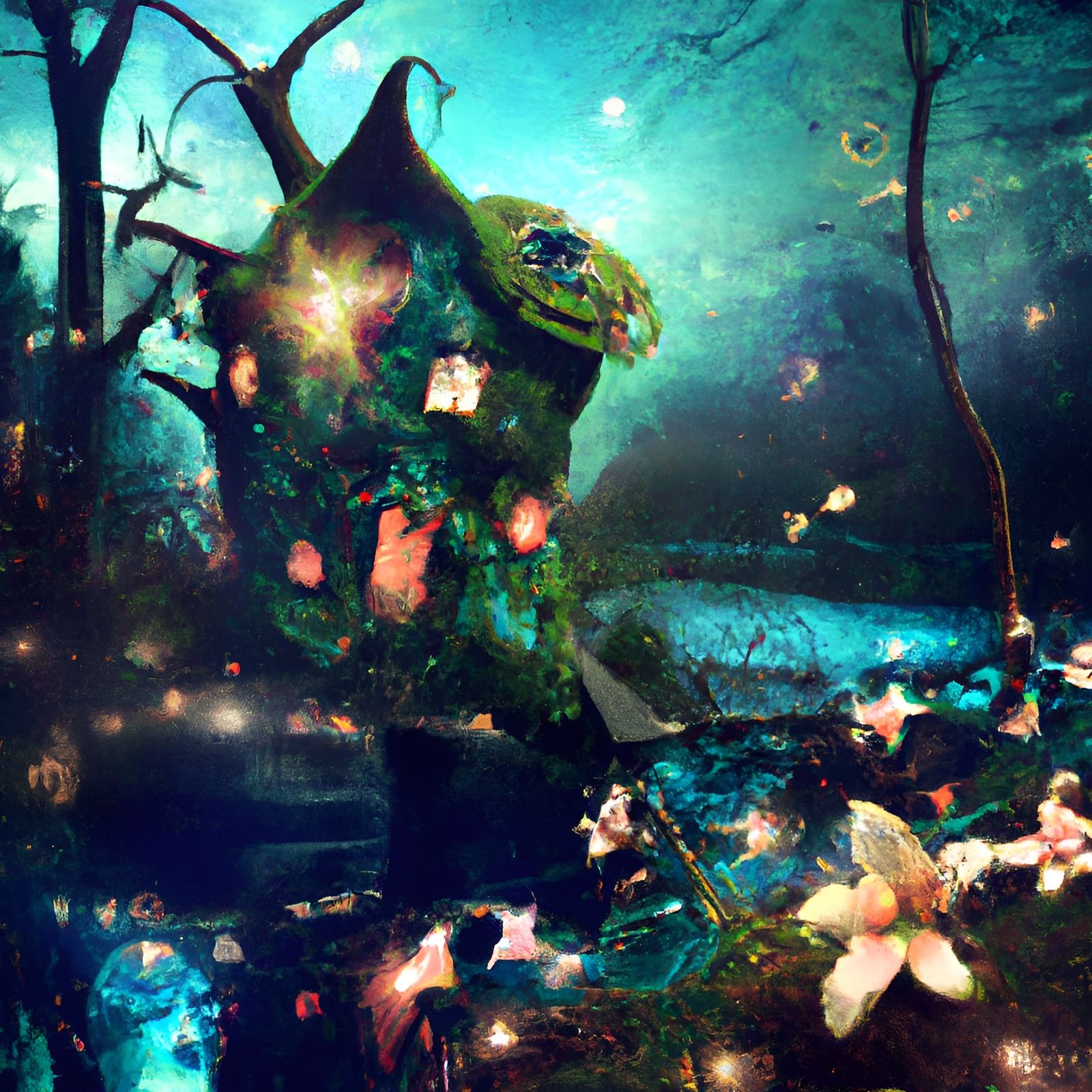 Fantasy fairy house