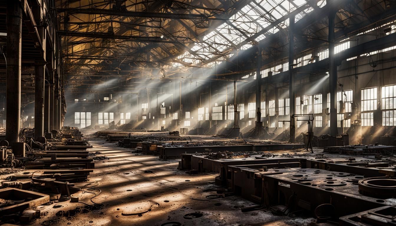Remains of industrialization  by @Rukenstein