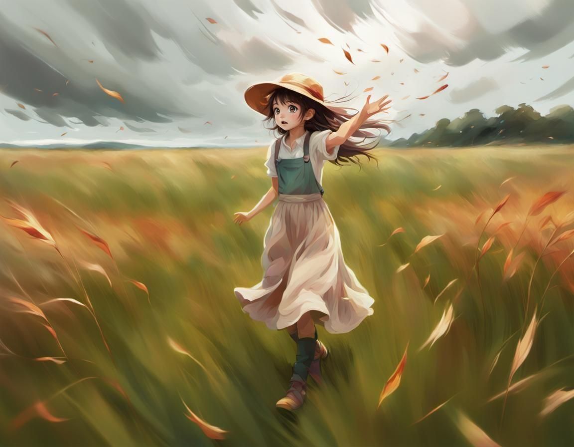 Windy Day  by @Lady Anne
