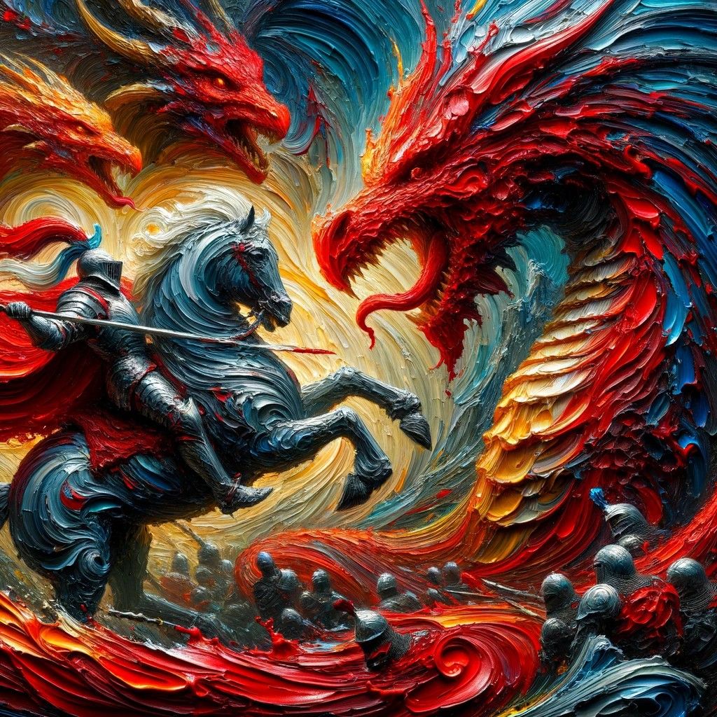 Saint George and the Dragon