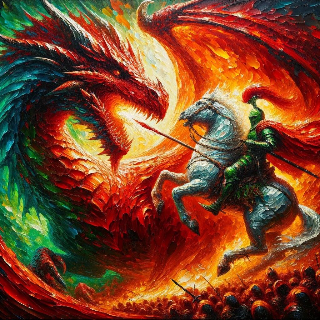 Saint George and the Dragon