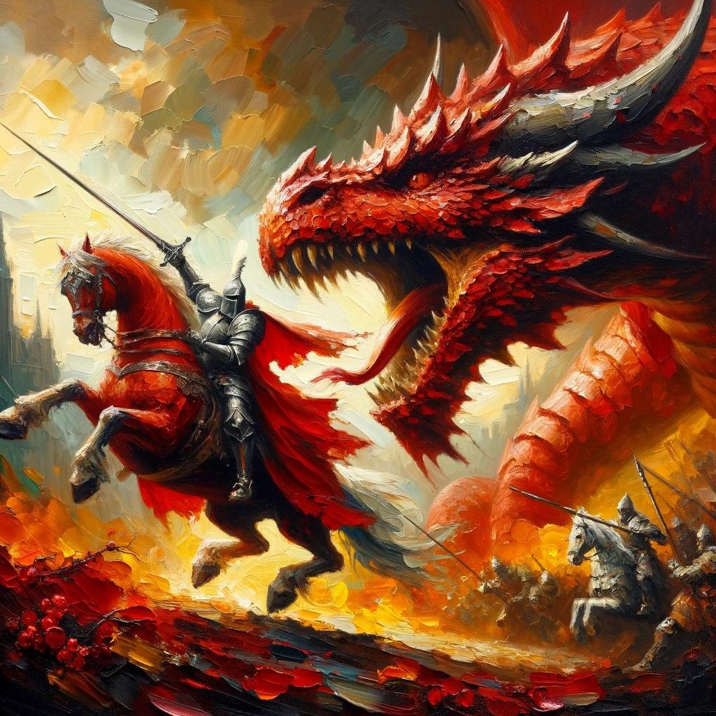 Saint George and the Dragon