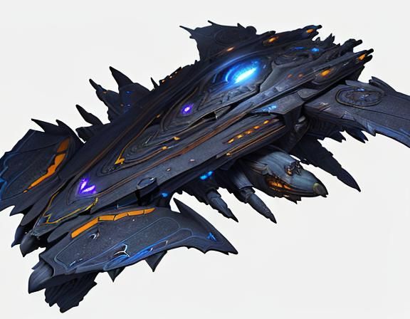 mystical starship, alien spacecraft,  Clarke's Third Law, ma...