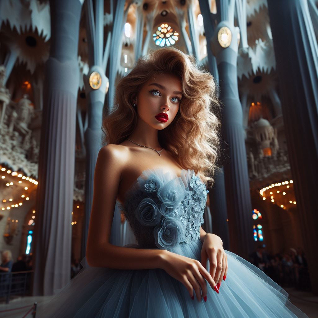 April in the Sagrada Familia