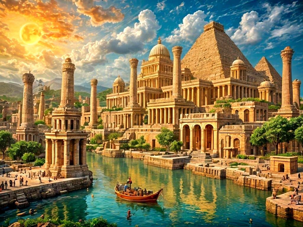 Sunpath to the Golden Temple  by @AlfredaH