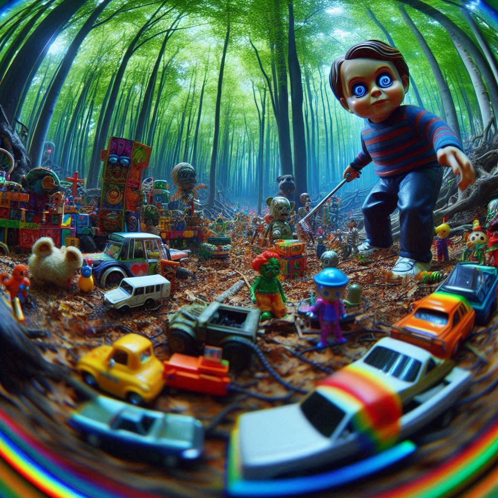 Toys in the Woods