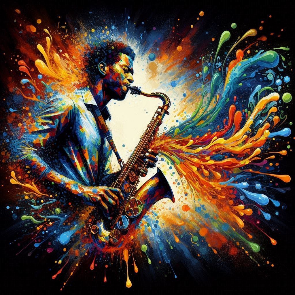 "Polychromatic Saxophony #2"