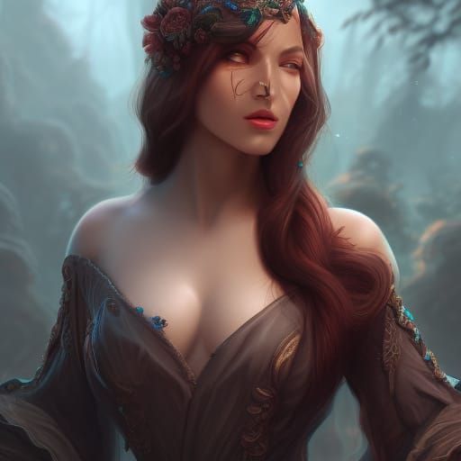 Beautiful woman portrait